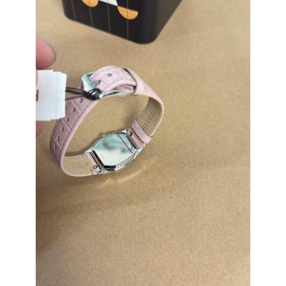 Fossil ES5406 Harlow Three-Hand Light Pink Leather Watch - Picture 4 of 6